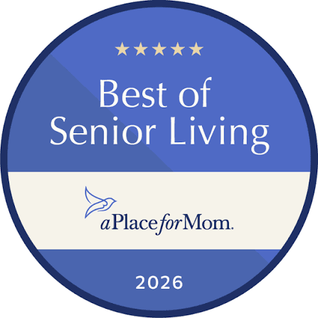 A Place for Mom — Best of Senior Living 2026 awards.